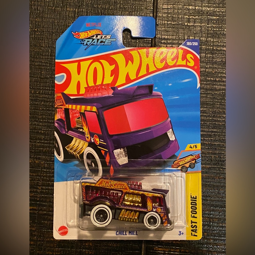 Fast Foodie Chill Mill Hot Wheels Treasure Hunt Food Van Truck Mattel 2025 🆕 Toy